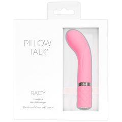   Pillow Talk Racy - dobíjecí úzký vibrátor pro bod G (růžový)