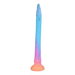   OgazR XXL Eel - fluorescenční anální dildo - 47 cm (růžové)