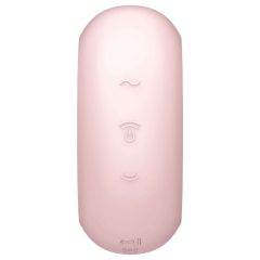   Satisfyer Pro To Go 3 - dobíjecí vzduchový vibrátor na klitoris (růžový)