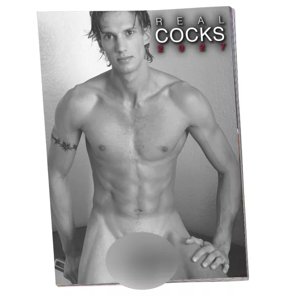 Real Cocks 2027 - ερωτικό ημερολόγιο τοίχου (1 τεμ.)