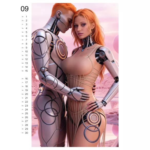 Wild Fantasy 2027 - ερωτικό ημερολόγιο τοίχου (10 τεμ.)