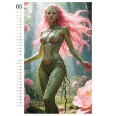   Wild Fantasy 2027 - ερωτικό ημερολόγιο τοίχου (1 τεμ.)