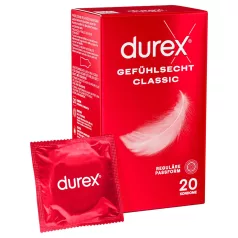   Durex - επιπλέον λεπτά προφυλακτικά (20 τεμ.)