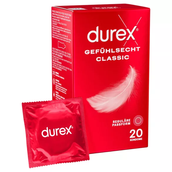 Durex - επιπλέον λεπτά προφυλακτικά (20 τεμ.)