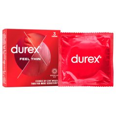   Durex Feel Thin - πραγματική ευαίσθηση προφυλακτικό (3 τεμ)