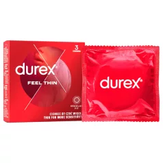   Durex Feel Thin - προφυλακτικό με φυσική αίσθηση (3 τεμ.)