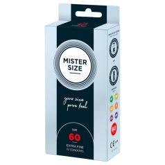   Mister Size Λεπτό Προφυλακτικό - 60mm (10 τεμ)