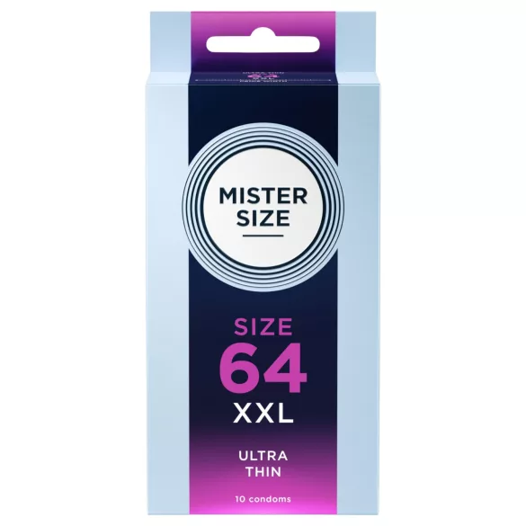 Mister Size - ανδρικό λεπτό προφυλακτικό - 64mm - 10 τεμάχια