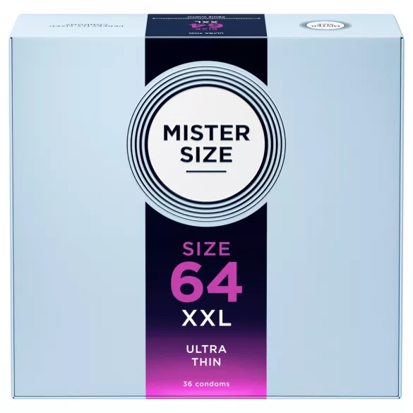 Mister Size - προφυλακτικό λεπτό - 64mm - 36 τεμάχια