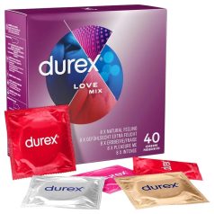   Durex Love Mix - πακέτο προφυλακτικών (40τμχ)
