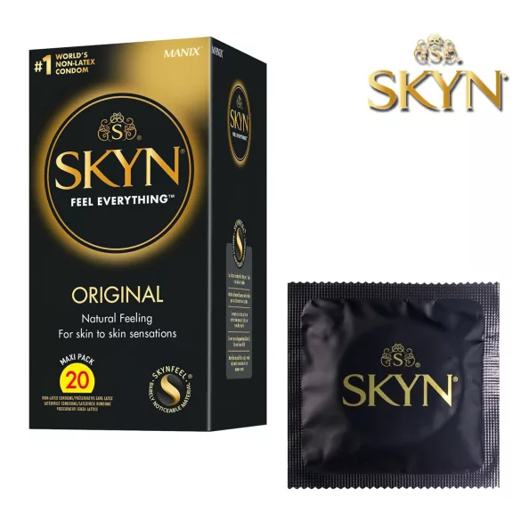 Manix SKYN - προφυλακτικά χωρίς λάτεξ - 20 τεμάχια