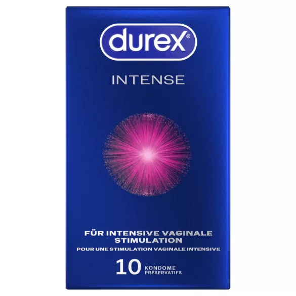 Durex Intense - Οργασμικά προφυλακτικά (10 τεμ.)