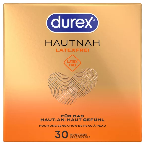 Durex Hautnah - προφυλακτικό χωρίς λατέξ (30 τεμάχια)