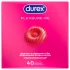 Durex - Pleasure Me προφυλακτικά (40 τεμ.)