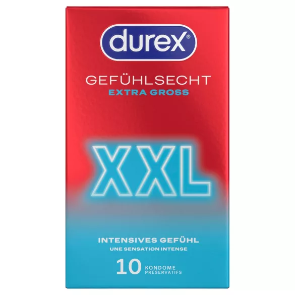 Durex - XXL προφυλακτικά (10 τεμάχια)