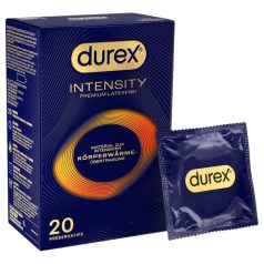   Durex Intensity - λεπτό, χωρίς λατέξ προφυλακτικά (20 τεμ)