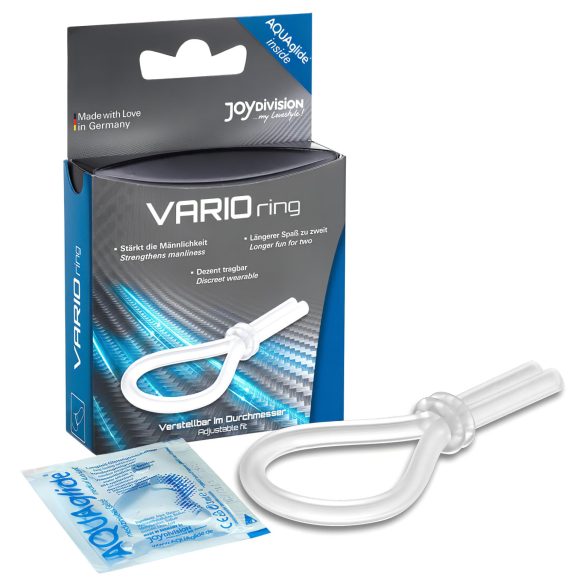 JoyDivision VARIOring δαχτυλίδι πέους - διάφανο