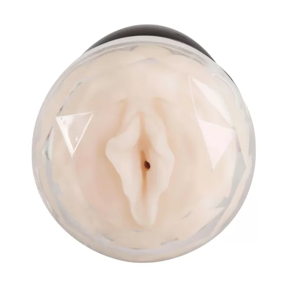 You2Toys - αντρικό ομοίωμα κόλπος και πρωκτός - διπλός masturbator μαύρο