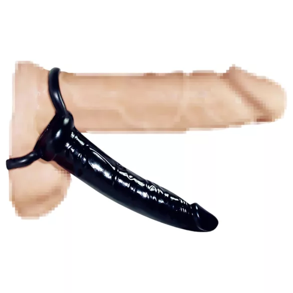 You2Toys - ομοίωμα πέους πρωκτικό - μαύρο