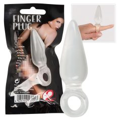   You2Toys - Finger Plug - διαφανές δακτυλικό πρωκτικό βύσμα