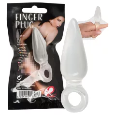   You2Toys - Finger Plug - δακτυλικό πρωκτικό βύσμα (διάφανο)