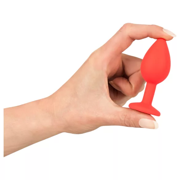 You2Toys - Colorful JOY - σιλικονούχο πρωκτικό βύσμα - μικρό (κόκκινο)