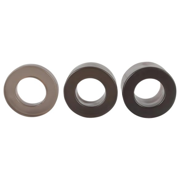 You2Toys - Ball - σετ πέους και ορχικών δαχτυλιδιών - (γκρι)