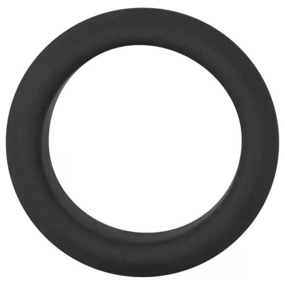 Black Velvets - δαχτυλίδι πέους παχύ τοίχωμα 3,2cm - μαύρο