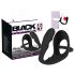 Black Velvet - Δονητής Πέους με Ανδρικό Δακτύλιο (μαύρο)