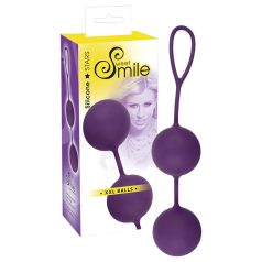   SMILE XXL Balls - γιγάντια μωβ γκέισα μπάλα