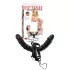 Pipedream - Διπλό δονητή strap-on (μαύρο) - Fetish