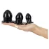 You2Toys - Stretching Plug Kit - σετ πρωκτικών plugs - 3 τεμ. (μαύρο)