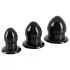 You2Toys - Stretching Plug Kit - σετ πρωκτικών plugs - 3 τεμ. (μαύρο)