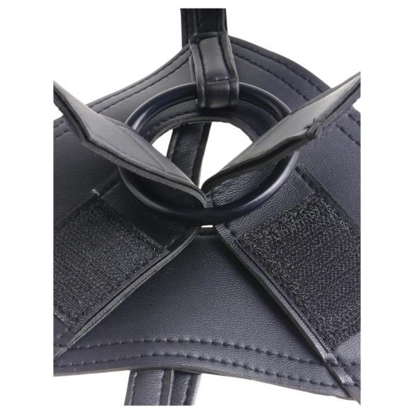 King Cock - strap-on δονητής 8" - ρεαλιστικός για ζευγάρια - φυσικό χρώμα