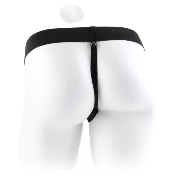 Fetish - strap-on δονητής - ρυθμιζόμενο - δέρμα σώματος - 7 ίντσες