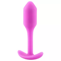   b-vibe - πρωκτικό βύσμα με εσωτερικό βάρος 55g - ροζ