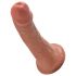 King Cock 6 dildo (15 cm) - καφέ