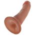 King Cock 6 dildo (15 cm) - καφέ