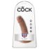 King Cock 6 dildo (15 cm) - καφέ