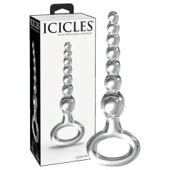   Icicles No. 67 - γυάλινο ομοίωμα με σφαιρικά σχέδια (διάφανο)
