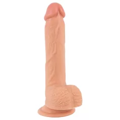   realistixxx - ρεαλιστικό δονητήρι με βεντούζα (22 cm, στο χρώμα του δέρματος)