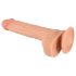 realistixxx - ρεαλιστικό dildo με βεντούζα (22cm) - φυσικό