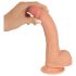 realistixxx - ρεαλιστικό dildo με βεντούζα (22cm) - φυσικό