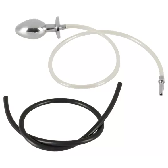 Piss to Ass Plug - διπλό βύσμα πρωκτού με ουρηθρικό διαστολέα - κοίλος