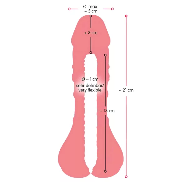 Nature Skin - ομοίωμα γυναικείου κόλπου & κάλυμμα πέους - φυσικό χρώμα