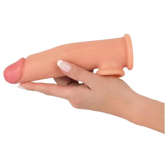 Realistixxx - προέκταση πέους με δαχτυλίδι - 19cm φυσικό