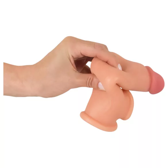 Realistixxx - προέκταση πέους με δαχτυλίδι - 19cm φυσικό