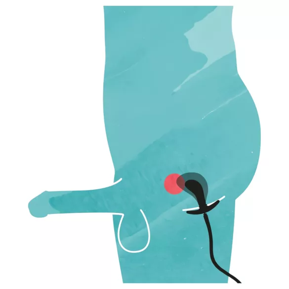 You2Toys - πρωκτικό plug με αντλία - φουσκωτό - μαύρο