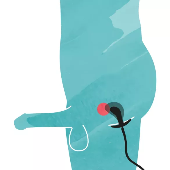 You2Toys - πρωκτικό plug με αντλία - φουσκωτό - μαύρο