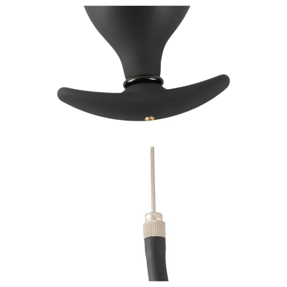 You2Toys - πρωκτικό plug με αντλία - φουσκωτό - μαύρο